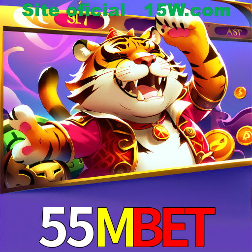 Imagem promocional da 55MBET mostrando a plataforma e suas vantagens